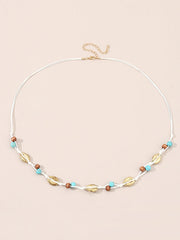 Beaded Contrast Color Waist Chain Accessories