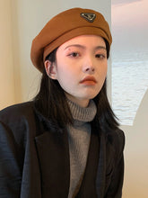 3 Colors Vintage Solid Color Woolen Beret Hat