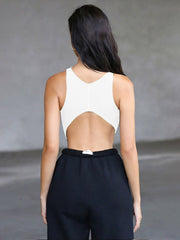 Solid Color Cropped Tank