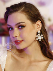 Christmas Snowflake Earrings Accessories
