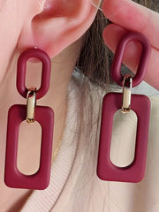 Geometric Hollow Earrings Accessories