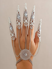 Chains Geometric Hollow Nail Protectors