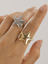 Adjustable Star Shape Normcore Rings Accessories