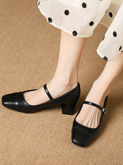 Split-Joint Pumps Mary Janes