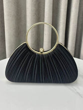 Chains Lock Pleated Evening Bags & Clutches Crossbody Bags