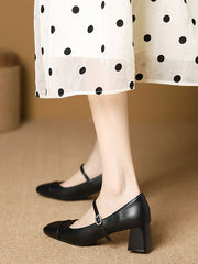 Split-Joint Pumps Mary Janes