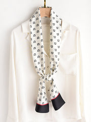 Letter Print Sun Protection Shawl&Scarf
