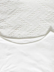 Loose Short Sleeves Solid Color Round-Neck Maxi Dresses