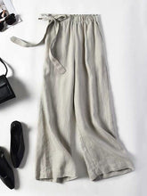 Loose Wide Leg Solid Color Pants