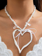 Beaded Heart Shape Necklaces Accessories Dainty Necklace