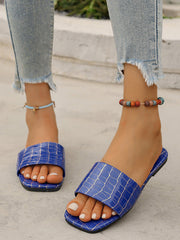 Open Toe Split-Joint Slippers Flats
