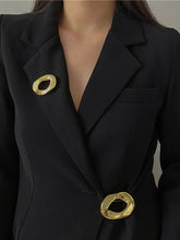 Original Simple Chic Geometric Solid Color Brooch