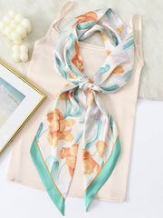 Flower Print Scarf Hair Band