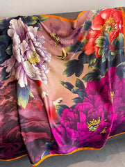 Floral Printed Scarf Headband