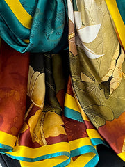 Flower Print Sun protection Shawl&Scarf