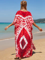 Batwing Sleeves Loose Solid Color Split-Front Off-The-Shoulder Blouses&Shirts Tops