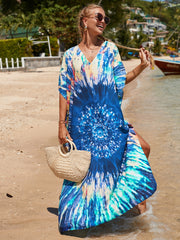 Batwing Sleeves Loose Solid Color Split-Front Off-The-Shoulder Blouses&Shirts Tops