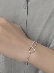 Urban Solid Color Geometric Bracelet Accessories