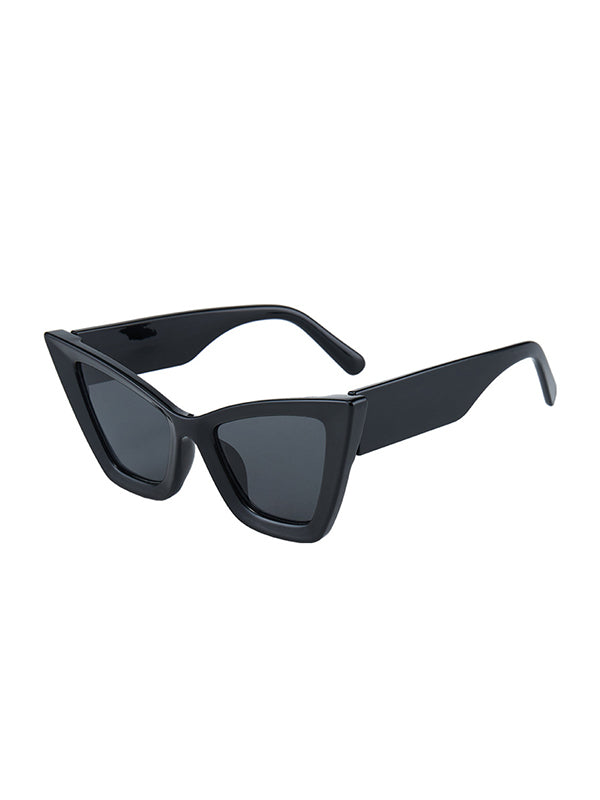 Geometric Sun-Protection Sunglasses Accessories