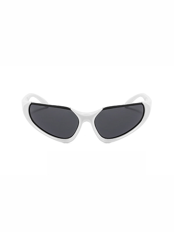 Geometric Sun-Protection Sunglasses Accessories