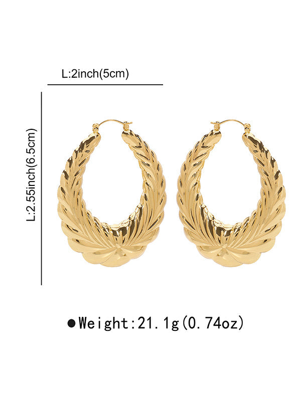 Geometric Drop Earrings