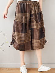 Ethnic Printed Bloomers Cropped Pants