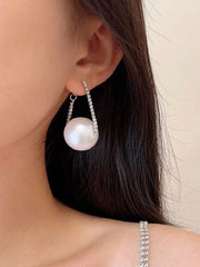 Rhine Stones Drop Earrings