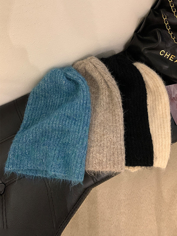 Split-Joint Knitted Hats