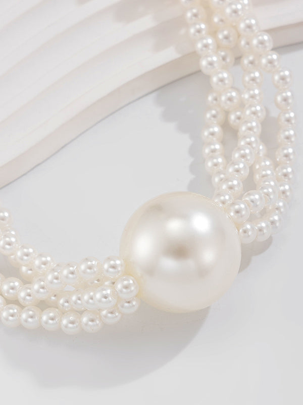 Beaded Solid Color Necklaces Accessories Dainty Necklace