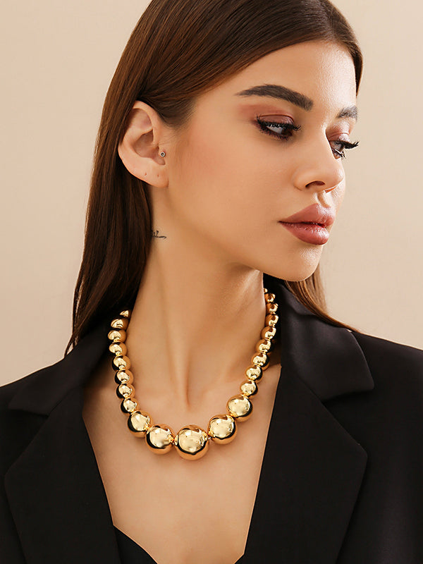 Beaded Solid Color Necklaces Accessories Dainty Necklace