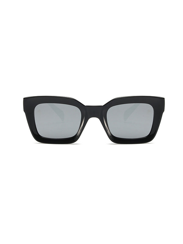 Geometric Sun-Protection Sunglasses Accessories
