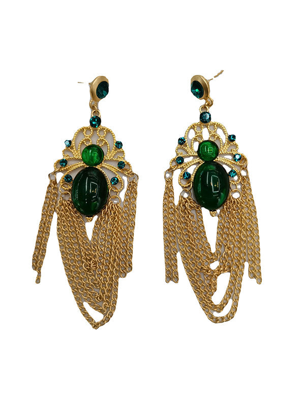 Tasseled Drop Earrings