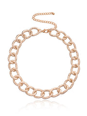 Chains Geometric Hollow Necklaces Accessories Dainty Necklace