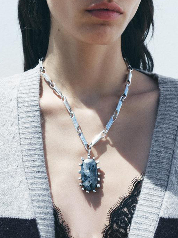 Chains Geometric Normcore Necklaces Accessories
