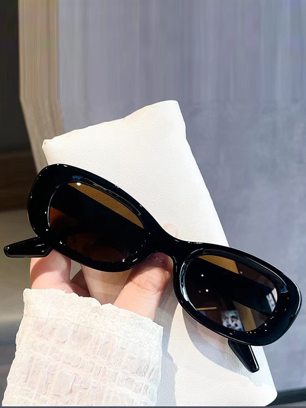Geometric Sun-Protection Sunglasses Accessories