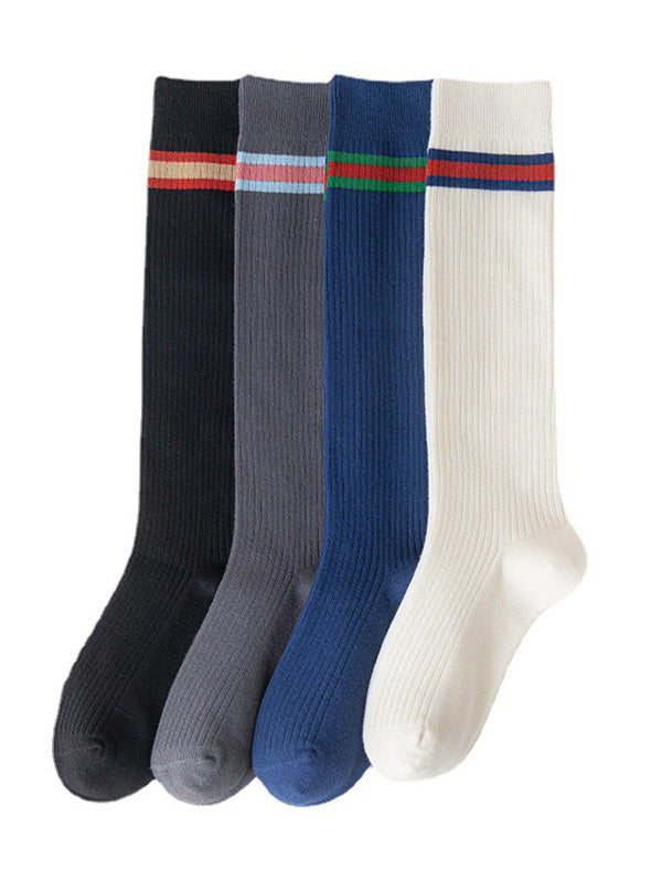 College Style Striped Stockings Accessories