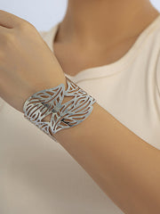 Geometric Hollow Leaves Shape Bracelet Accessories