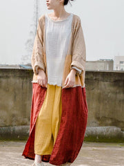 White Fringed Cotton T-shirt
