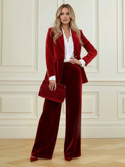 Loose Wide Leg Solid Color Pants