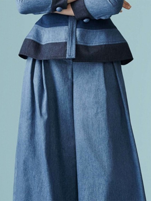 Solid Color Loose Wide Leg Trousers Casual Pants Bottoms