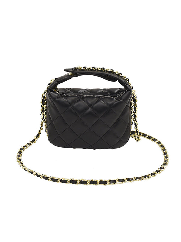 Chains Rhombic Crossbody Bags Bags