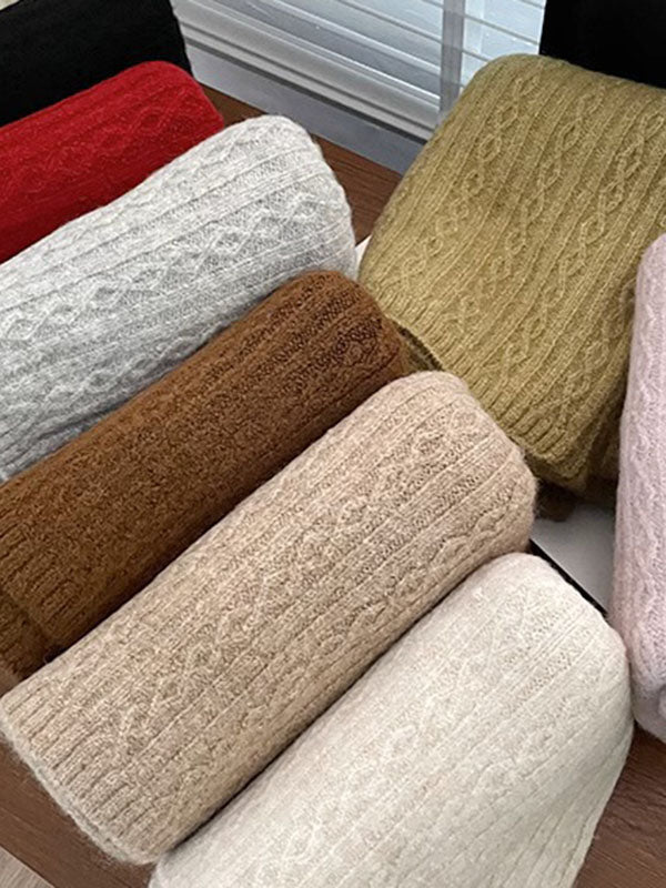 Keep Warm Solid Color Shawl&Scarf