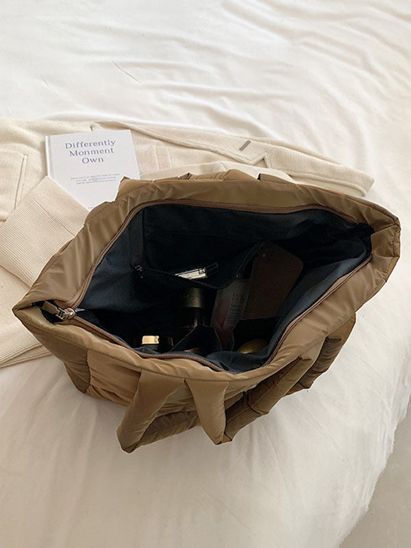 Split-Joint Padded Tote Bags Handbags Bags