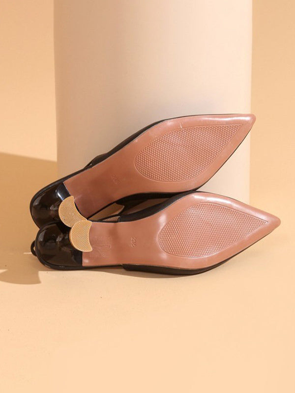 Belt Buckle Pointed-Toe Sling Shoes Pumps Sandals