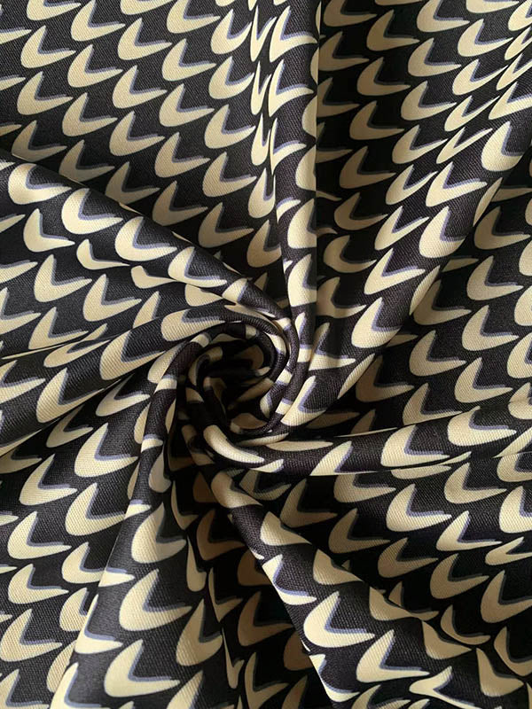 Loose Short Sleeves Printed Split-Joint Lapel Maxi Dresses Shirt Dress