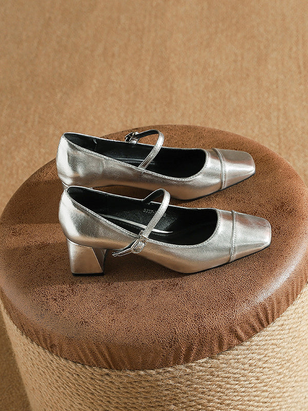 Split-Joint Pumps Mary Janes