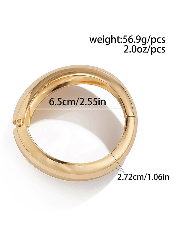 Geometric Solid Color Bracelet Accessories