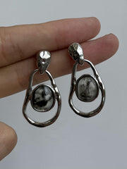 Geometric Hollow Irregularity Earrings Accessories