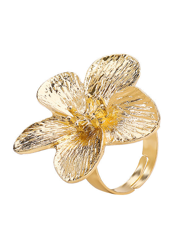 Flower Shape Rings Accessories + Necklaces Accessories
