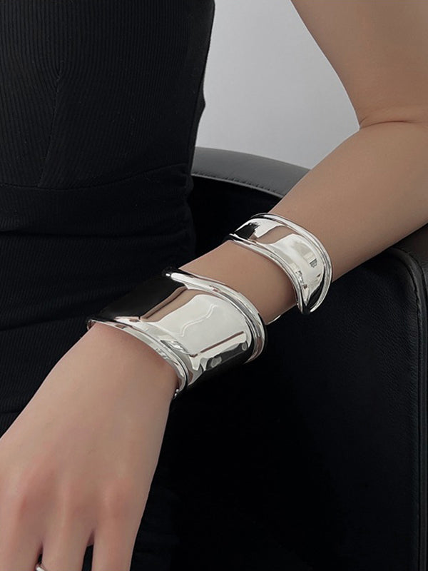 Geometric Solid Color Irregularity Bracelet Accessories